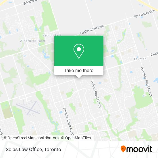 Solas Law Office map