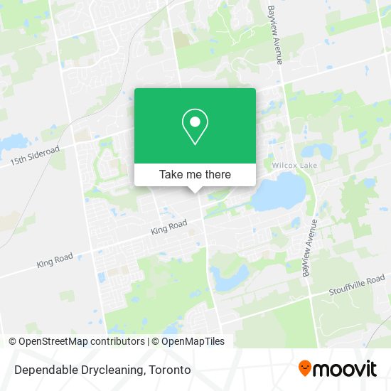 Dependable Drycleaning map