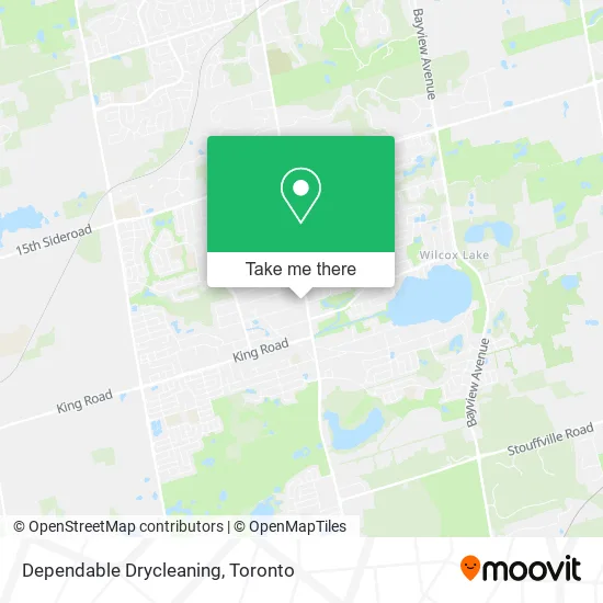 Dependable Drycleaning map