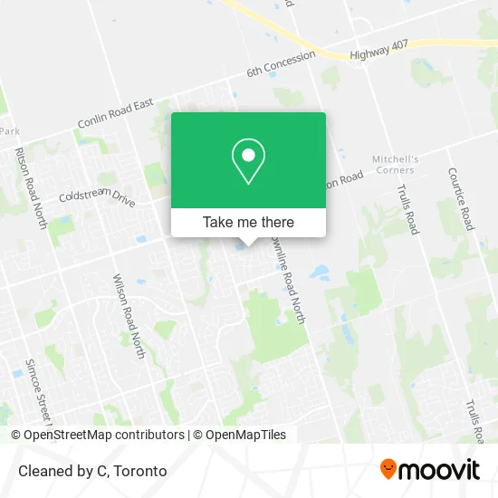 Cleaned by C map