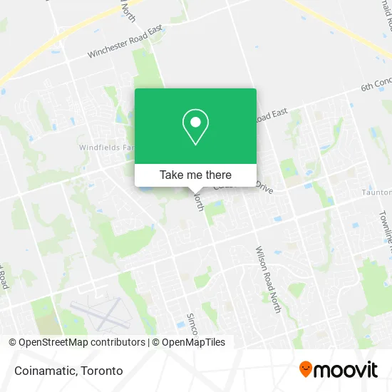 Coinamatic map