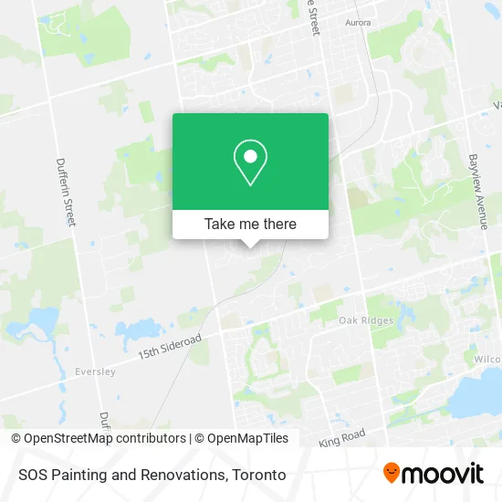 SOS Painting and Renovations map