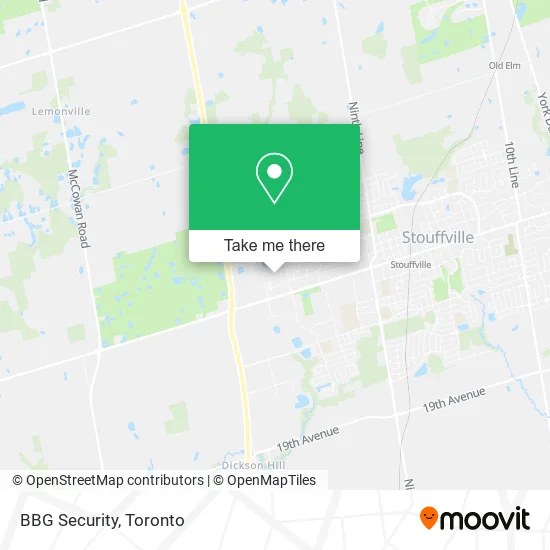BBG Security map