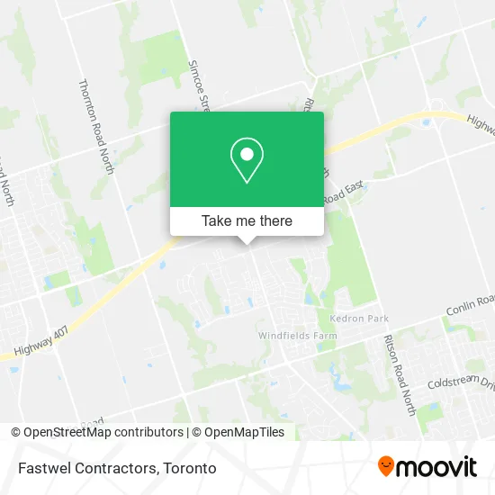 Fastwel Contractors map