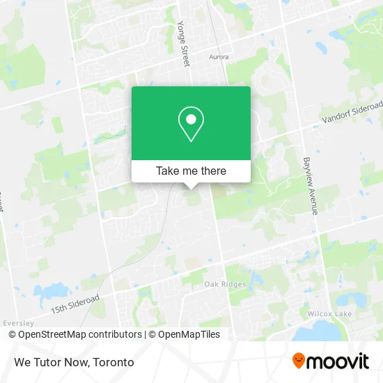 We Tutor Now map