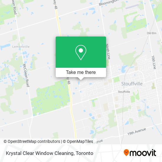 Krystal Clear Window Cleaning map