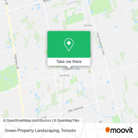Green Property Landscaping map