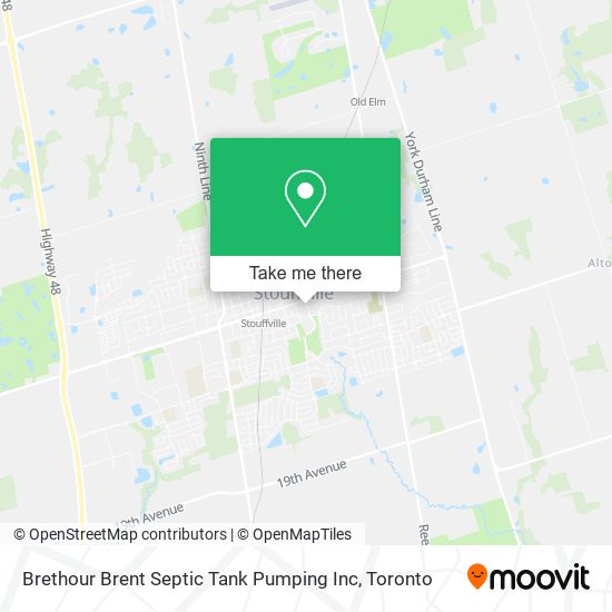Brethour Brent Septic Tank Pumping Inc map