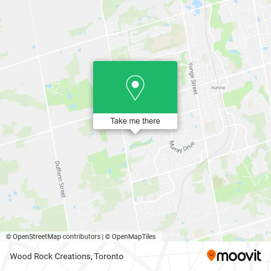 Wood Rock Creations map