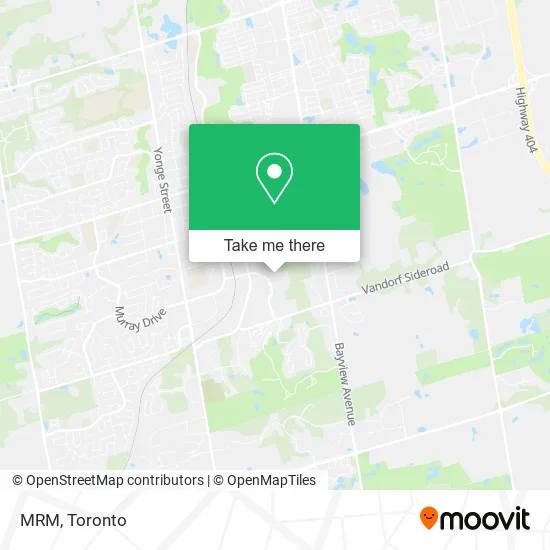 MRM map