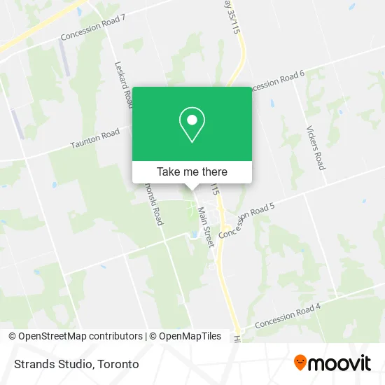 Strands Studio map