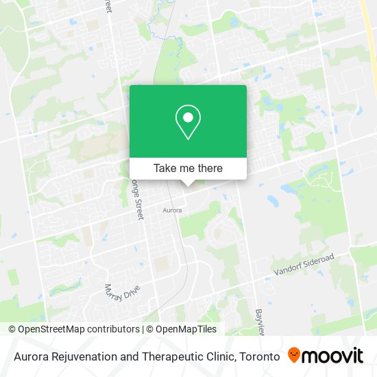 Aurora Rejuvenation and Therapeutic Clinic map