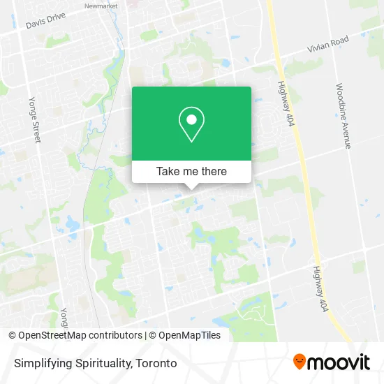 Simplifying Spirituality map