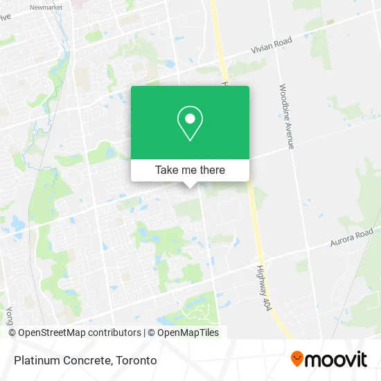 Platinum Concrete map