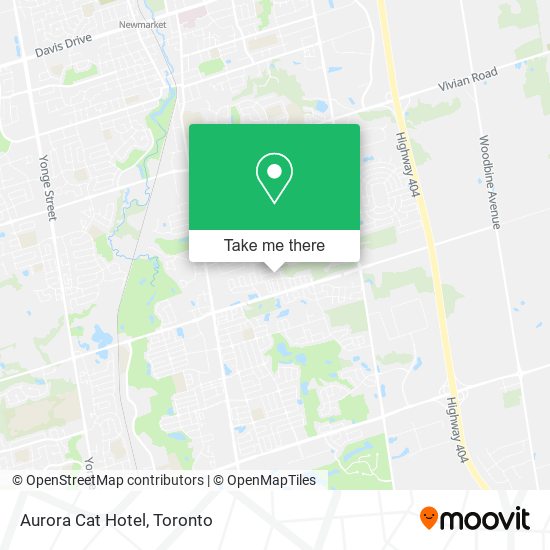 Aurora Cat Hotel map