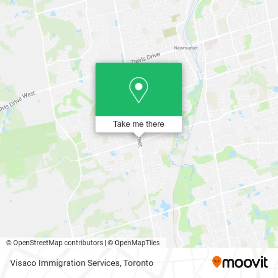 Visaco Immigration Services map