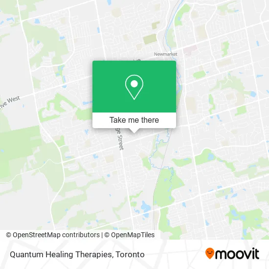 Quantum Healing Therapies map