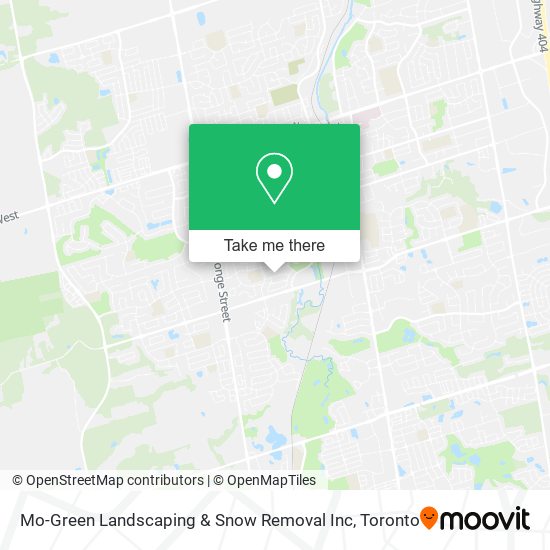 Mo-Green Landscaping & Snow Removal Inc map
