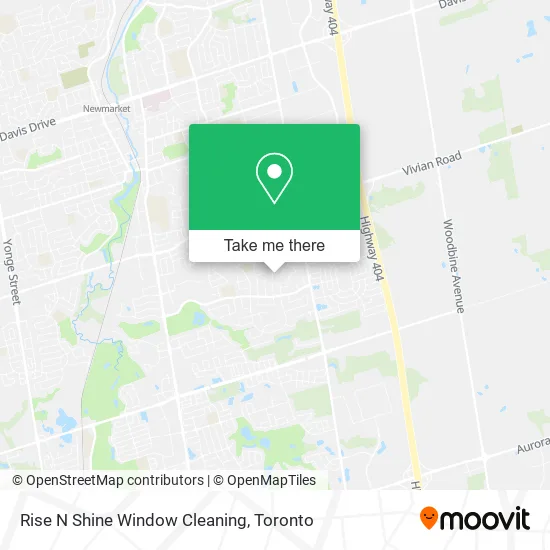 Rise N Shine Window Cleaning map