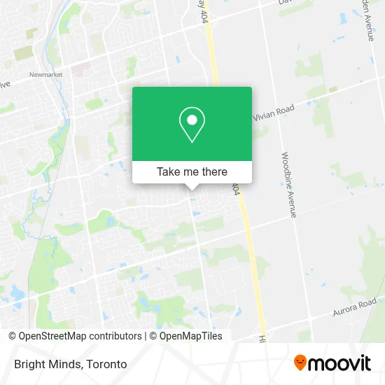 Bright Minds map