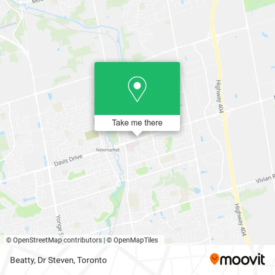 Beatty, Dr Steven map
