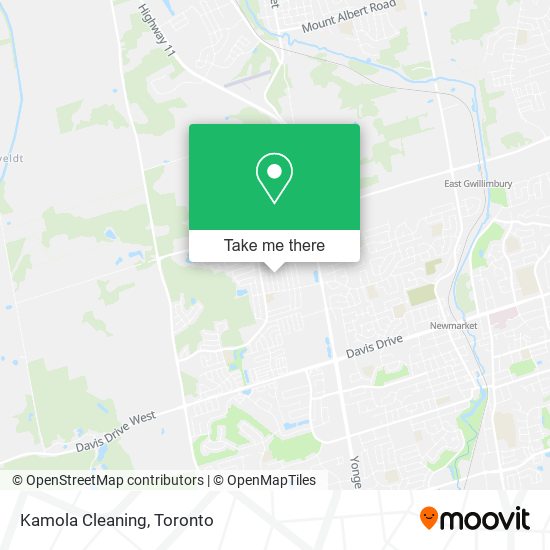 Kamola Cleaning map