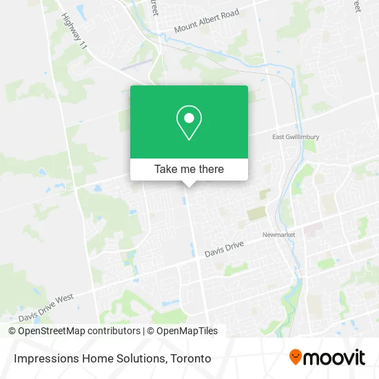 Impressions Home Solutions map