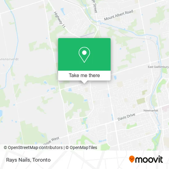 Rays Nails map