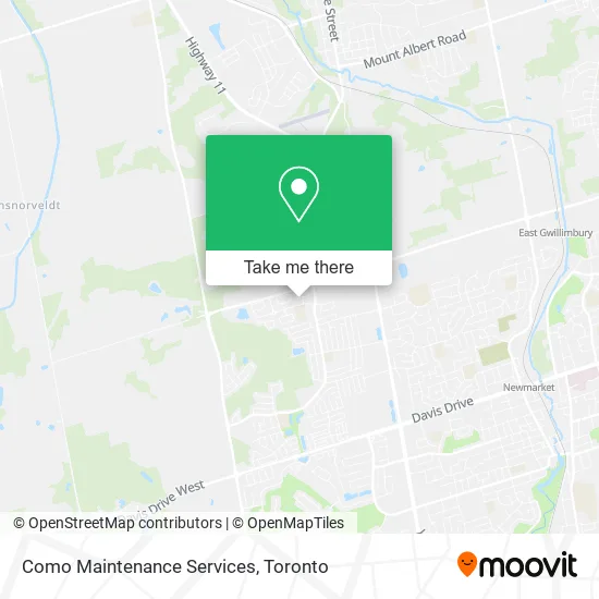 Como Maintenance Services map