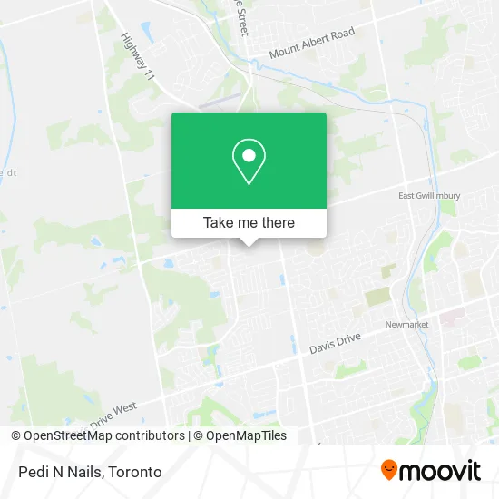 Pedi N Nails map