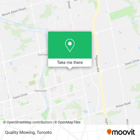 Quality Mowing map