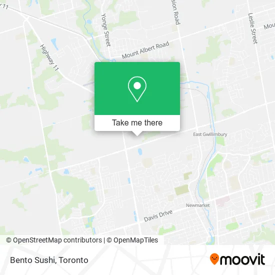 Bento Sushi map