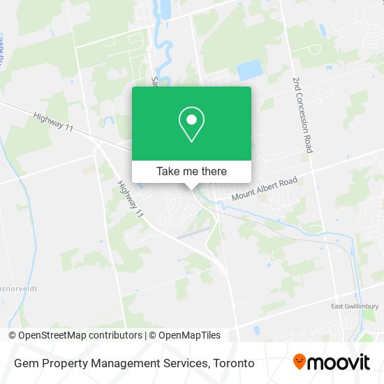 Gem Property Management Services map