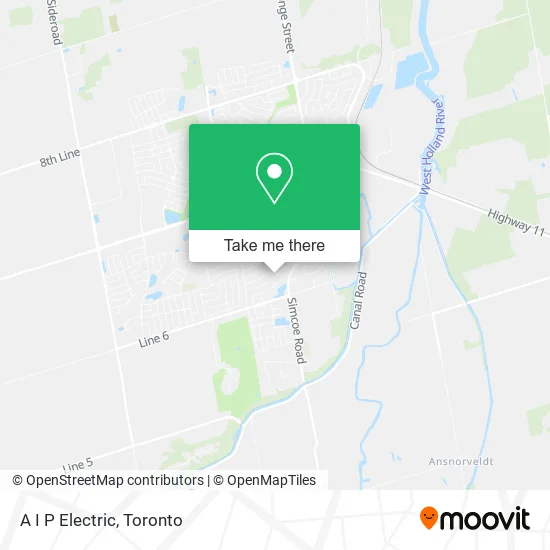 A I P Electric map