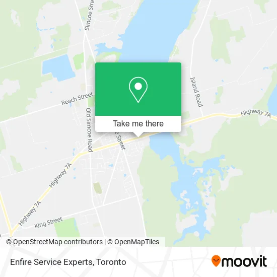 Enfire Service Experts map