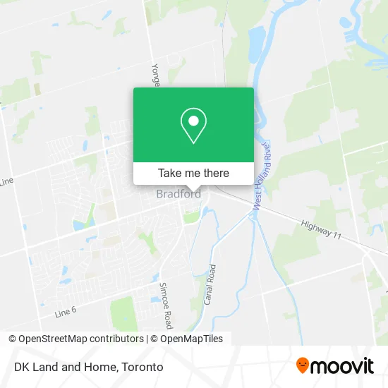 DK Land and Home map
