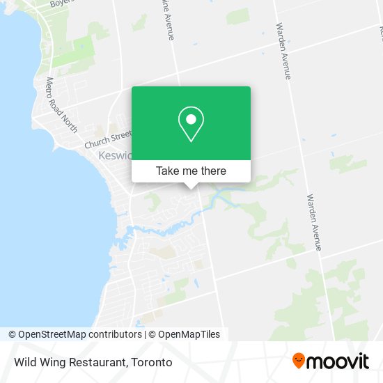 Wild Wing Restaurant map