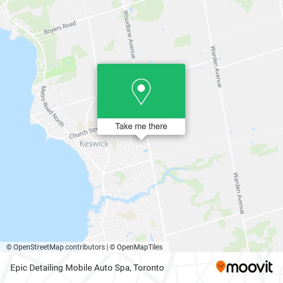 Epic Detailing Mobile Auto Spa map