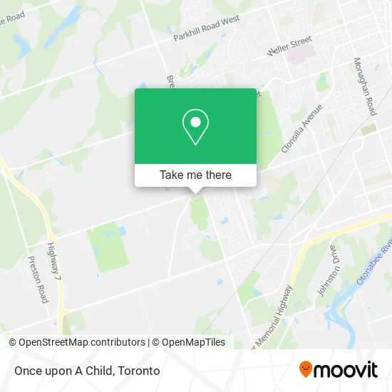 Once upon A Child map