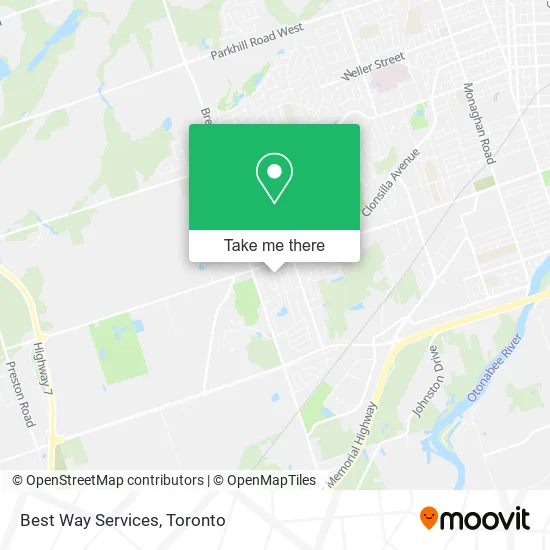 Best Way Services map