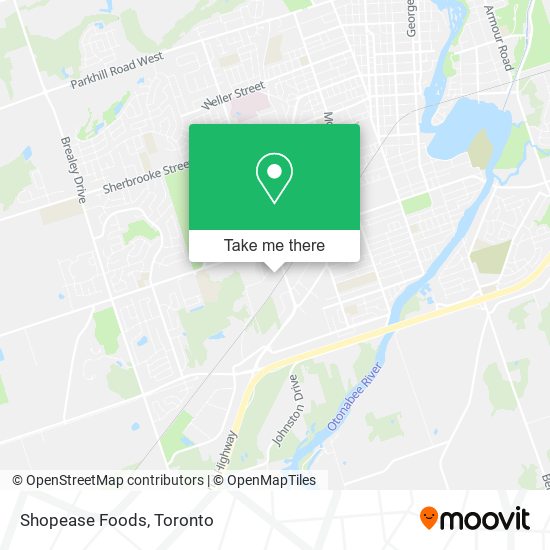 Shopease Foods map
