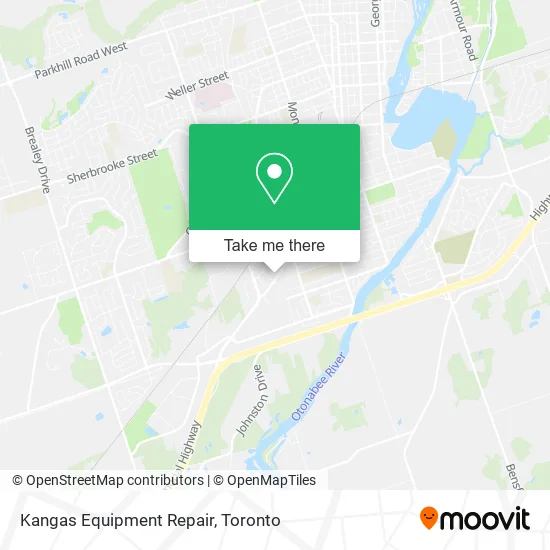 Kangas Equipment Repair map