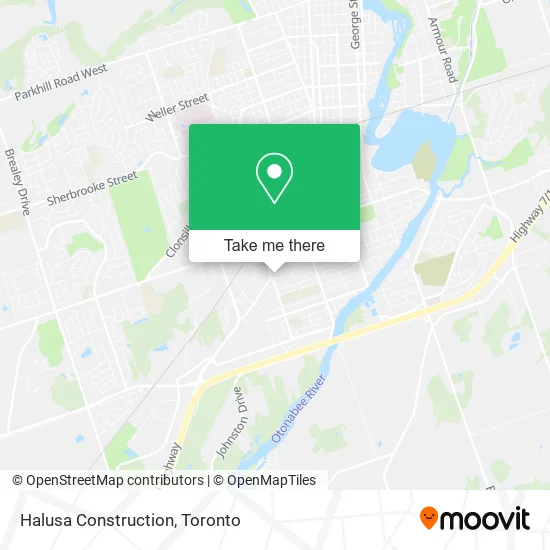 Halusa Construction map