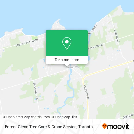 Forest Glenn Tree Care & Crane Service map
