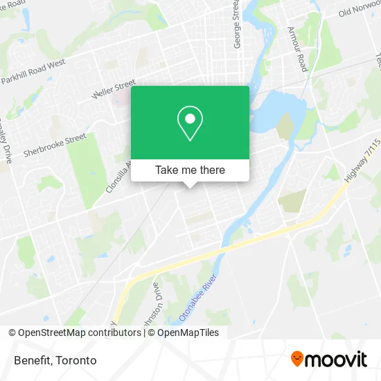 Benefit map
