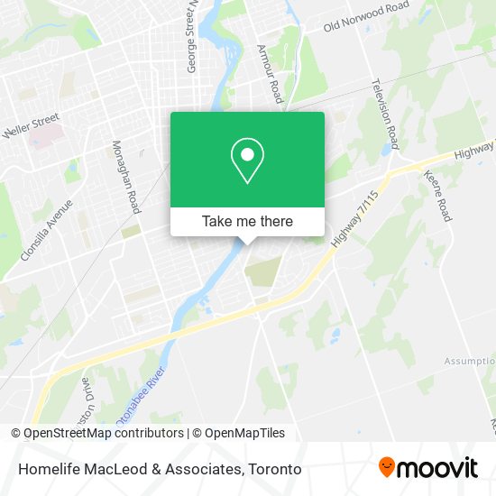 Homelife MacLeod & Associates map