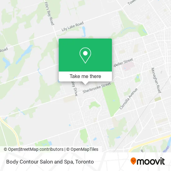 Body Contour Salon and Spa map