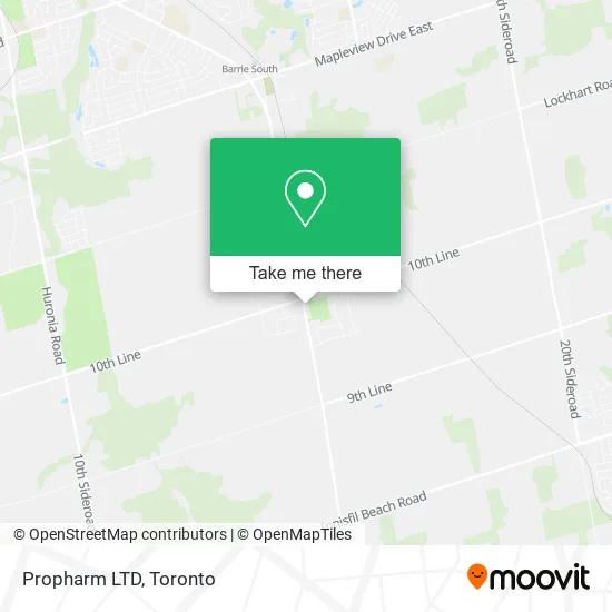 Propharm LTD map