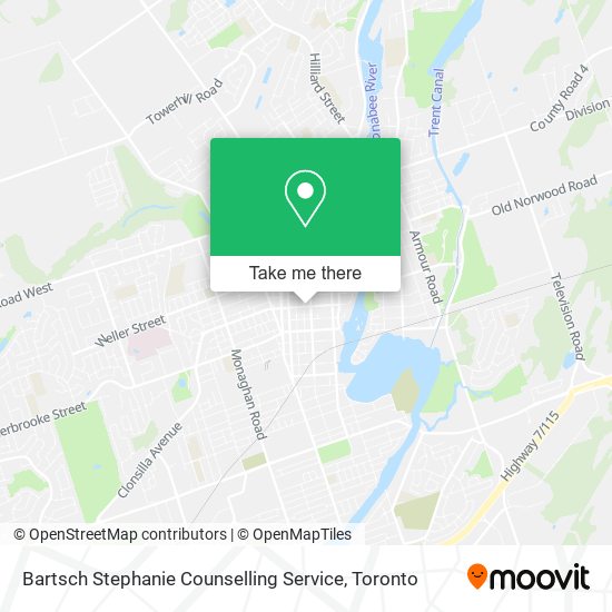 Bartsch Stephanie Counselling Service map