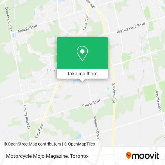 Motorcycle Mojo Magazine map